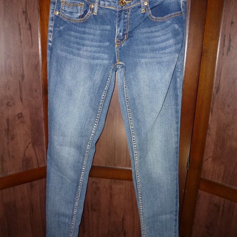 Vigold Women's Blue Skinny Jeans Size 3/4 27